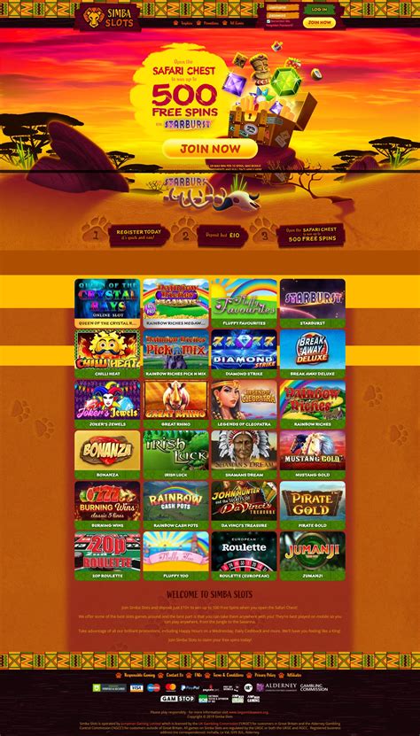 simba games casino